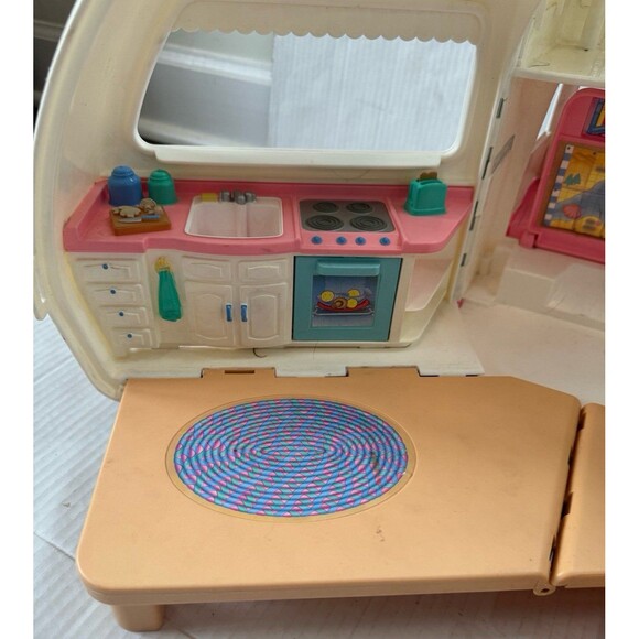 Vintage 1998 Fisher Price Loving Family RV Vacation Camper Motor Home Car - Picture 8 of 12